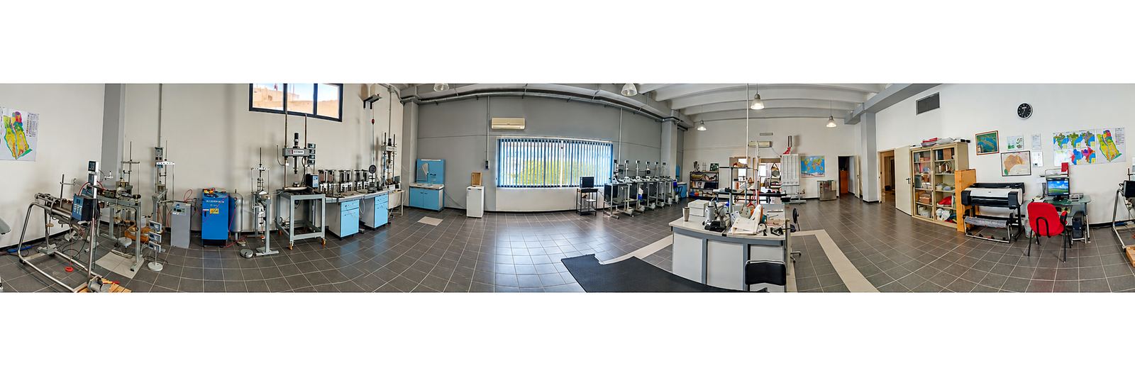 Sala prove del Laboratorio Terre C.I.G.I.T.
